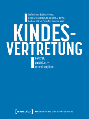 cover image of Kindesvertretung